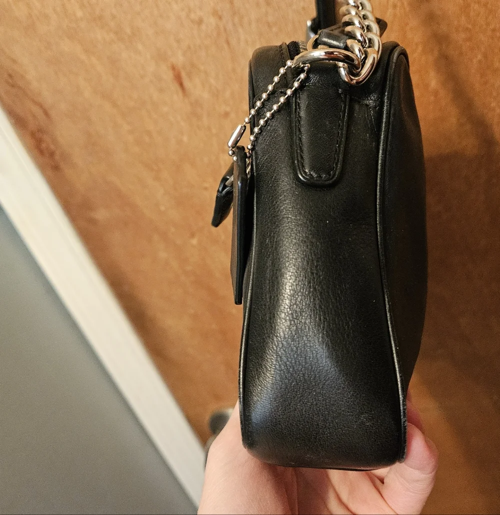 Coach 2013 Legacy Leather Flight Crossbody Bag-Black - Picture 13 of 16